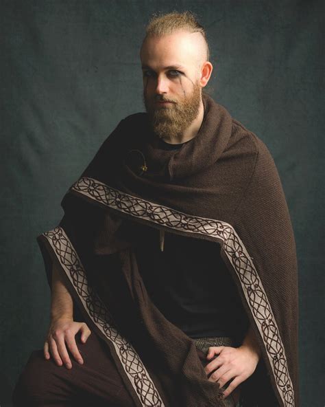 Light Warrior Druid Cape — Celtic Fusion Folklore Clothing Ph