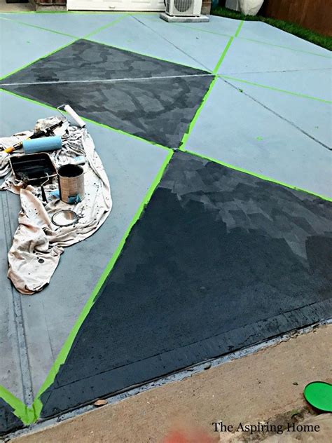 Learn how easy it is to paint concrete yourself in just a few easy steps. Paint Concrete Driveway or Patio in 6 Simple Steps yourself in 2020 | Painting concrete, Painted ...