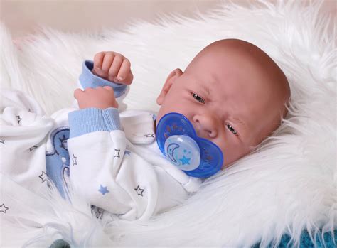Baby Soft Vinyl Boy Doll Preemie Life Like Reborn