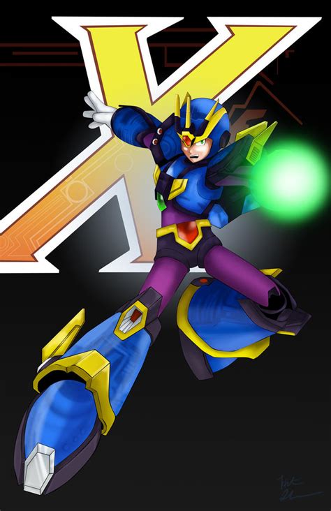 Megaman X Ultimate Armor By Comics In Disguise On Deviantart