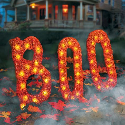 Tis Your Season Lighted Boo Halloween Sign