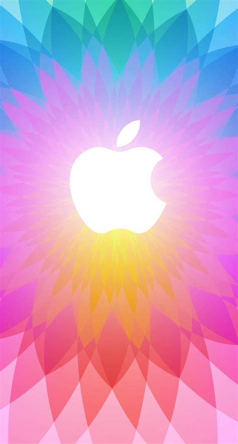 apple logo colorful pattern wallpapersc iphones