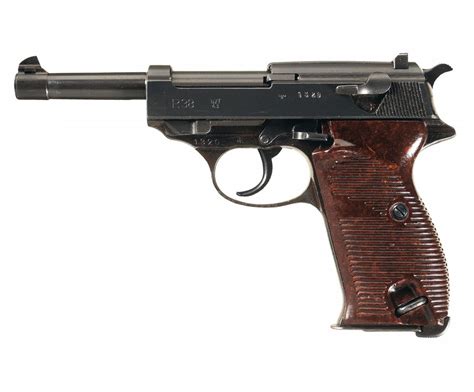World War Ii Nazi Police Mauser Byf43 Code P38 Semi Automatic Pistol