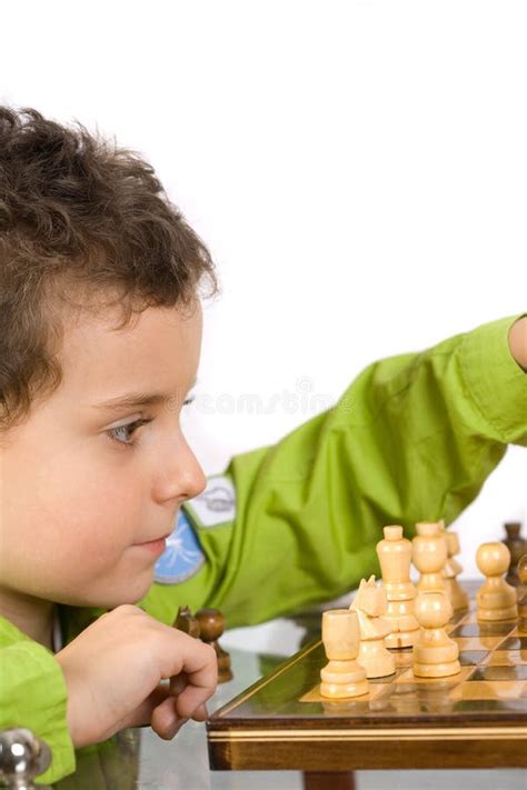 Kids Playing Chess Stock Image Image Of Compete Knight 13737451