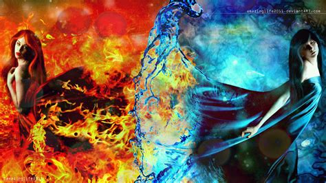 Fire Meets Water By Amazinglife2011 On Deviantart