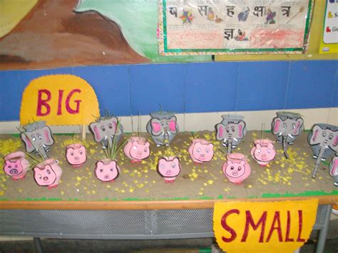 Last time was very awful. Shree's Crafts for kids: Starting with opposites- Big and ...