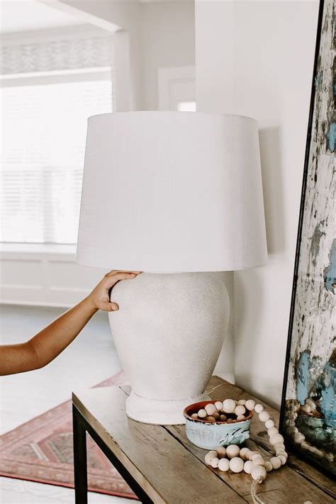 How To Redo A Lamp Base Thrift Store Lamp Makeover DecorHint