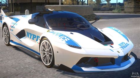 Ferrari Fxx K Police For Gta 4