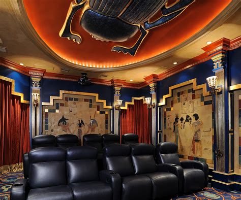 Art Deco Home Theater