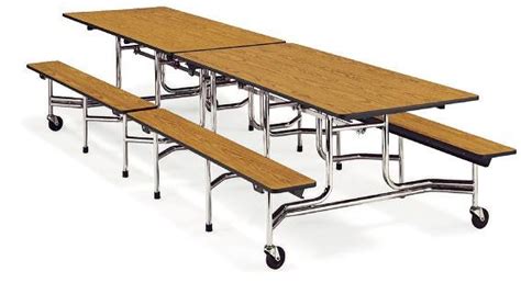 All Mobile Folding Bench Cafeteria Tables By Virco Options Tables