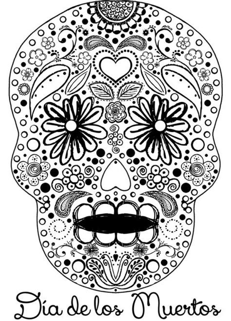 Get This Sugar Skull Coloring Pages Adults Printable 06417