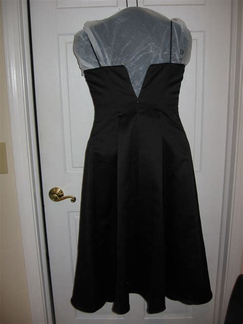 Betsy And Adam By Linda Bernell Promformal Or Party Dress Size 4 Black