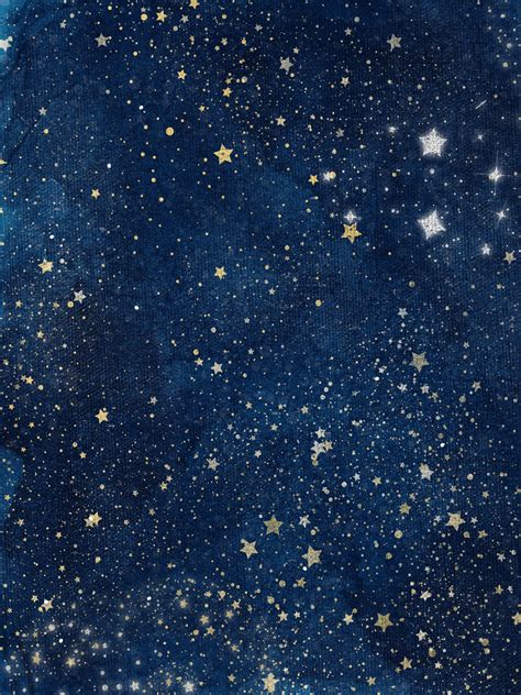Celestial Space Starry Night Sky