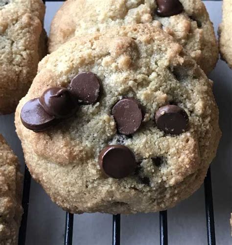 The almond flour in the cookies delivers a distinct nutty flavour. Almond Flour Chocolate Chip Cookies | Recipe | Almond ...