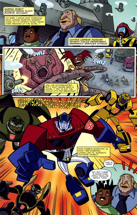 Transformers Animated The Arrival 001 2008 Read All Comics Online