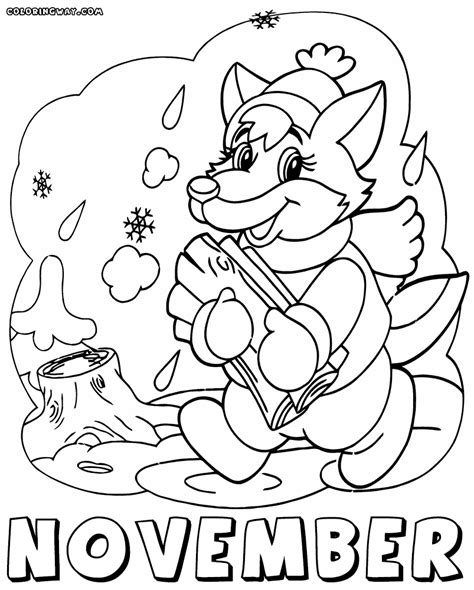 Months coloring pages | Coloring pages to download and print