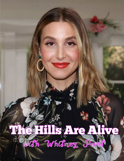 The Hills Are Alive With Whitney Port — Athleisure Mag™ Athleisure Culture