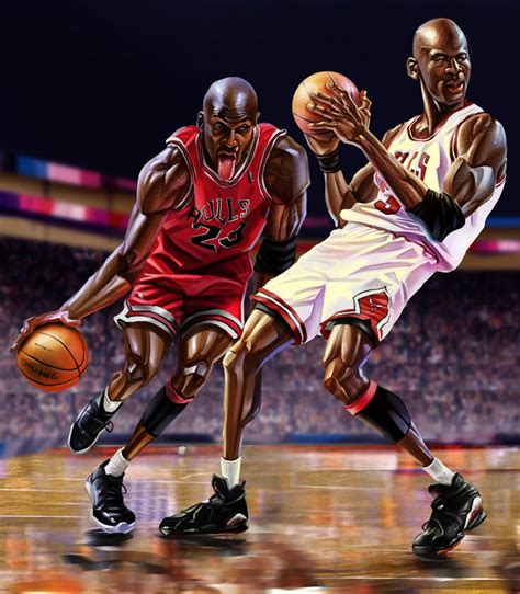Focus Artist Wang Taos Detailed Michael Jordan Art Sole Collector
