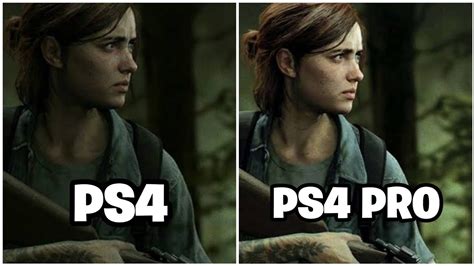 The Last Of Us Part 2 Ps4 Vs Ps4 Pro Perfomance Comparison Youtube