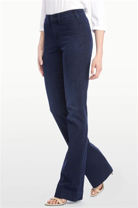 Teresa Trouser In Future Fit Denim In Tall Trouser Jeans Women Jeans