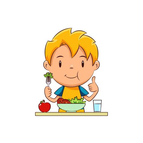 Royalty Free Hungry Child Cartoons Clip Art Vector Images
