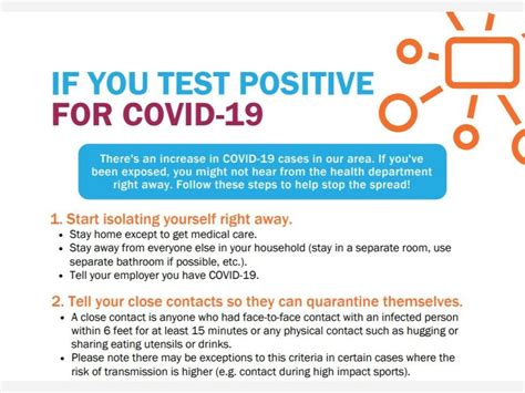 Google it and heaps of clinics pop up. Washtenaw Health Department: What To Do If You Test Positive for COVID-19 | The Saline Post
