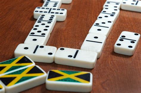 Jamaican Domino Game Stock Image Image Of Strategy Competition 1725357