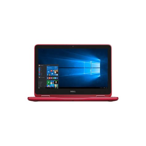 Dell 116 Inspiron 11 3000 Series Multi Touch 2 In 1 Laptop Red