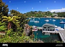 Harbour view, Oban, Stewart Island, Southland Region, New Zealand Stock ...