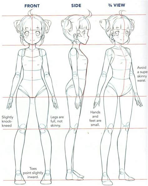 Sketch Full Body Anime Pose Reference Hademade Kusia