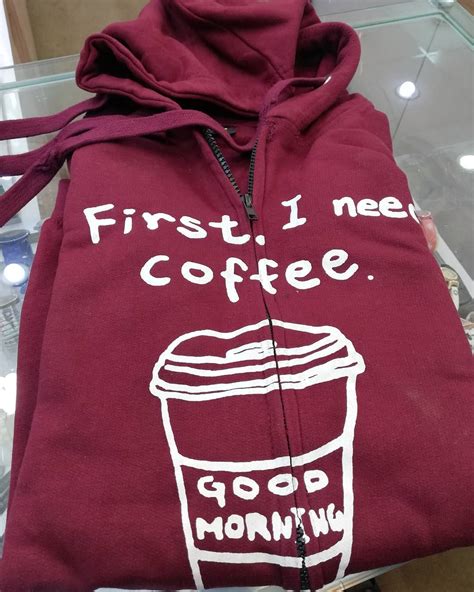Buy First I Need Coffee Good Morning Hoodies Online Sastapk
