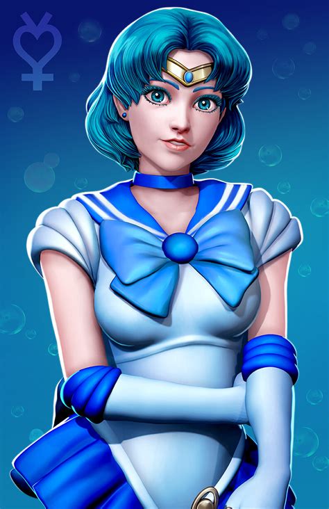 Artstation Sailor Mercury