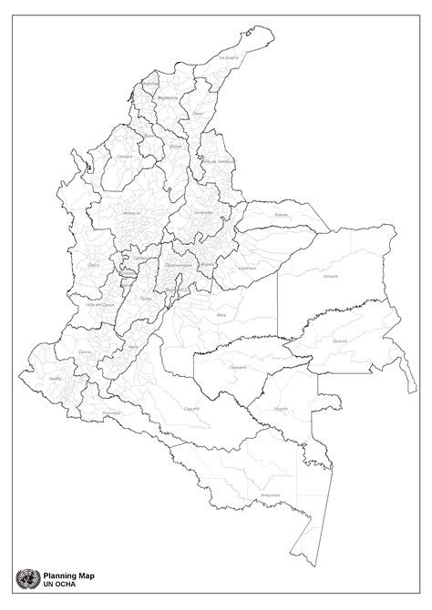Mapas De Colombia Con Nombres Imagui