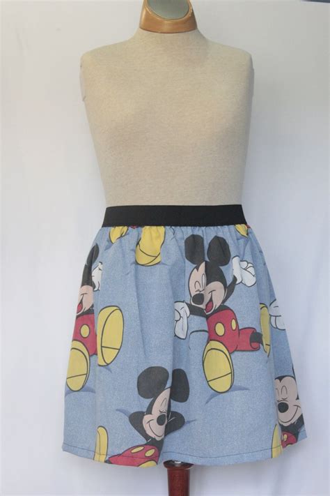 disney mickey mouse ladies skirt from vintage by pixieduds