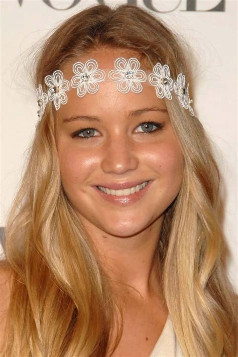 Jennifer Lawrence Before And After Bleach Blonde Hair Jennifer