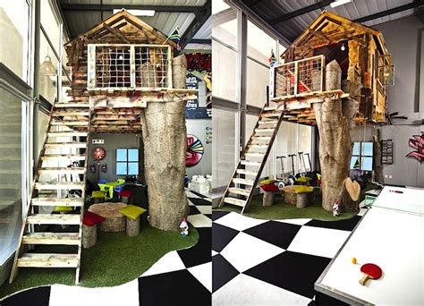 20 Awesome Indoor Tree Houses