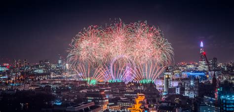 London New Year Fireworks — Photography By Stewart Marsden