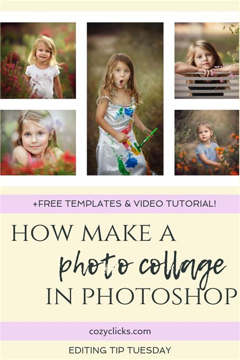 How To Create A Photo Collage In Photoshop Freebie