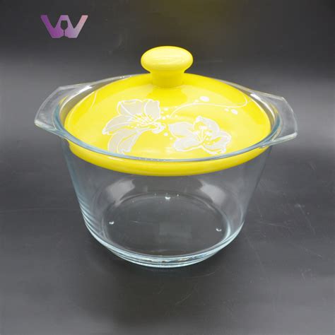 Commercial Professional Customized Pyrex Glass Cookware Pot Buy Pyrex Glass Cooking Pots Glass
