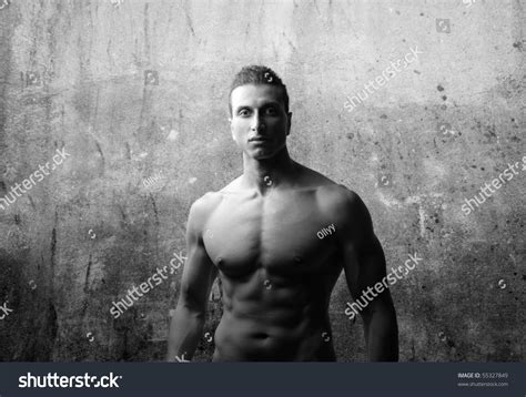 Handsome Barechested Man Stock Photo Shutterstock