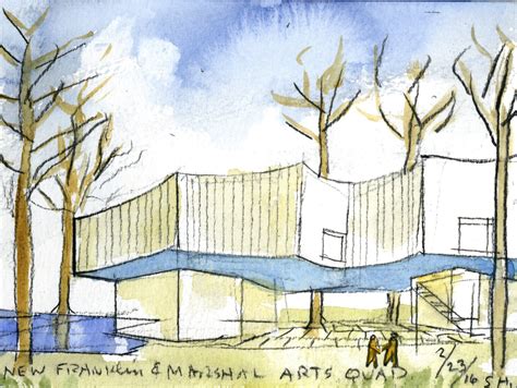 Gallery Of Steven Holl Designs A New Visual Arts Building For Franklin