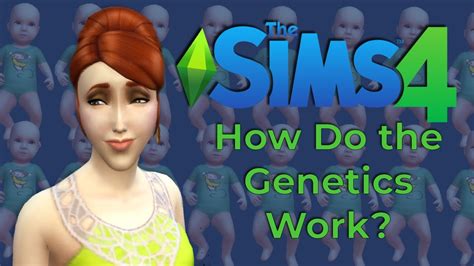Trying To Figure Out The Genetics In The Sims 4 Youtube