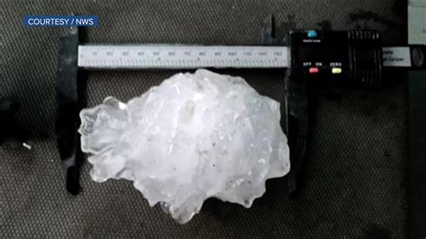 Eastern Colorado Hailstone ‘likely Largest On State Record Nws Says