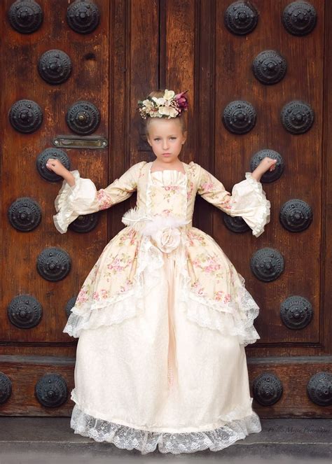 Edwardian Rose A Floral Victorian Inspired Girls Ball Gown Girls Ball Gown Ball Gowns
