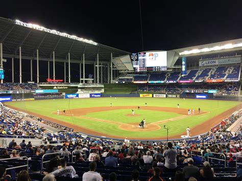 Section At Loandepot Park Miami Marlins Rateyourseats Com