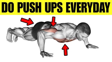 Do Push Ups Everyday And See What Happens To Your Body Push Ups