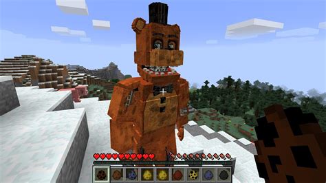 Five Nights At Freddys Universe Mod In Minecraft Youtube