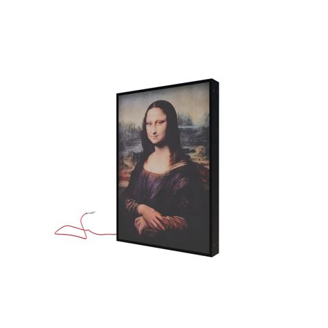 Virgil Abloh X Ikea Markerad Mona Lisa Artwork 3d Model Cgtrader