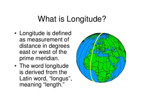 Latitudeand Longitude