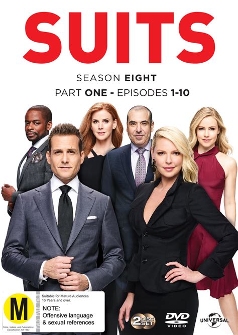 Suits Season 8 Part 1 Dvd Buy Now At Mighty Ape Nz